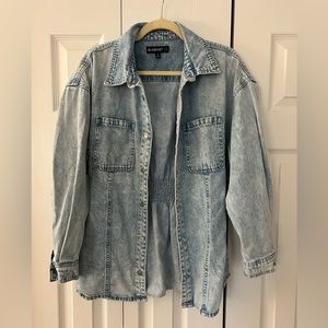 BLANKNYC Denim Shacket